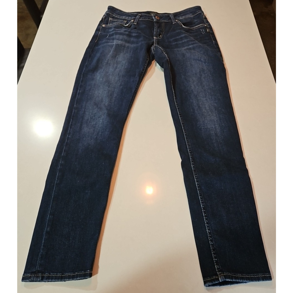 Silver Jeans Dark Blue Boyfriend Jeans Size 29/29